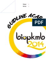 Guideline Acara Panitia-Biopkmb 2014