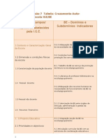 Cruzamento de Dados IGE - BE 7 1