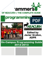 NEACURH Campus Programming Guide