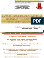 Conferencia Tipo Catedra Hugo Rafael Chavez Frias