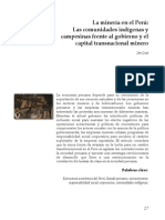 Jan Lust - Las Comunidades Indígenas y Campesinas Frente Al Gobierno y El Capital Transnacional Minero PDF