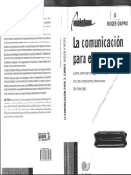 La Comunicación para El Cambio Roger D'Aprix PDF
