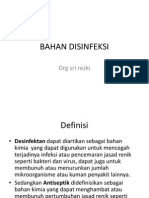 Bahan Disinfeksi