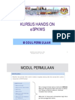 1. Modul Permulaan