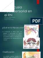 Hipoacusia Neurosensorial en el RN.pptx