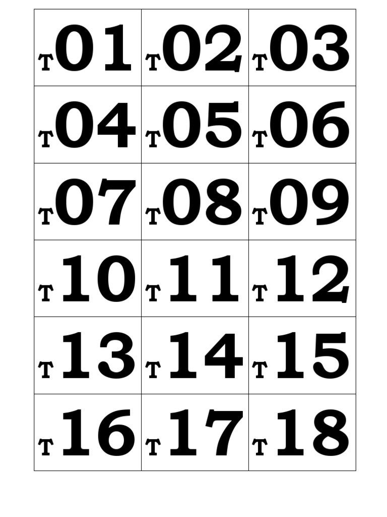 Bulb Numbering | PDF