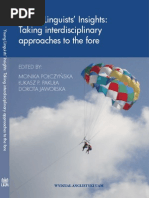 Download Young Linguists Insights Taking interdisciplinary approaches to the fore by ukasz Pakua Dorota Jaworska and Monika Poczyska by mgrluki SN242905284 doc pdf