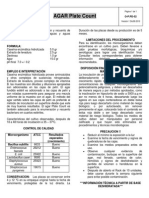 O P.PD 52 INSERTO Agar PLATE COUNT PDF