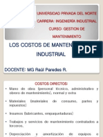 Los Costos Del Mantenimiento