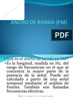 Ancho de Banda (FM)