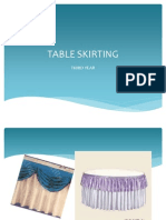 Table Skirting