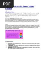 Download Contoh Narrative Text Bahasa Inggris Lengkapdocx by Edy Berutu SN242914414 doc pdf