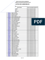 Admissible MST 2014 PDF