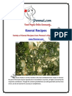 Penmai Keerai Recipes Ebook