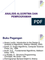 Analisis Pemrograman