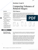Comparing Volumes of Related Shapes