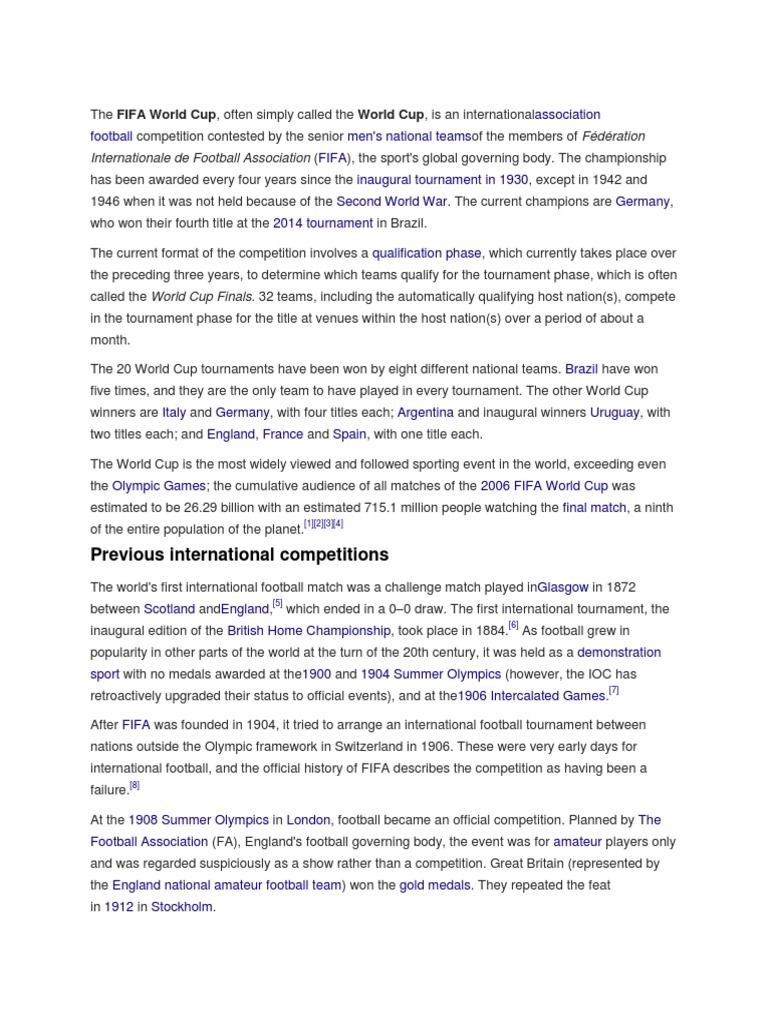 Fifa | PDF