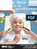 Hairdressing and Beauty Therapy - Course Prospectus