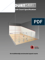 CourtCare Squash Court Specification 2011 Web Version