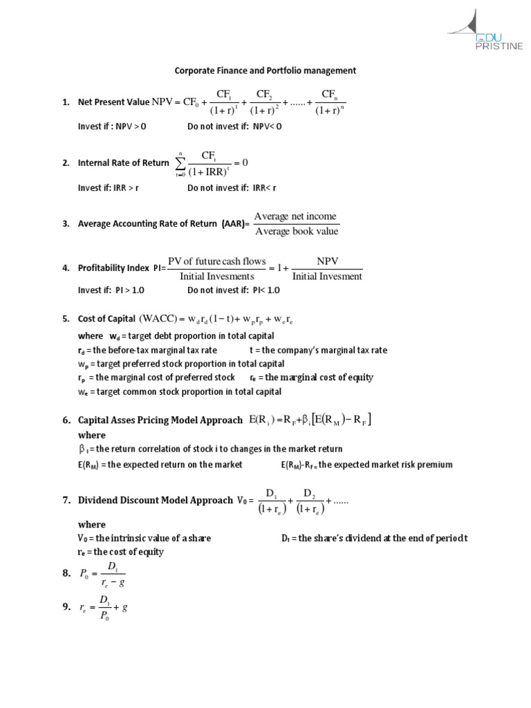CFA Level 1 Eg | PDF