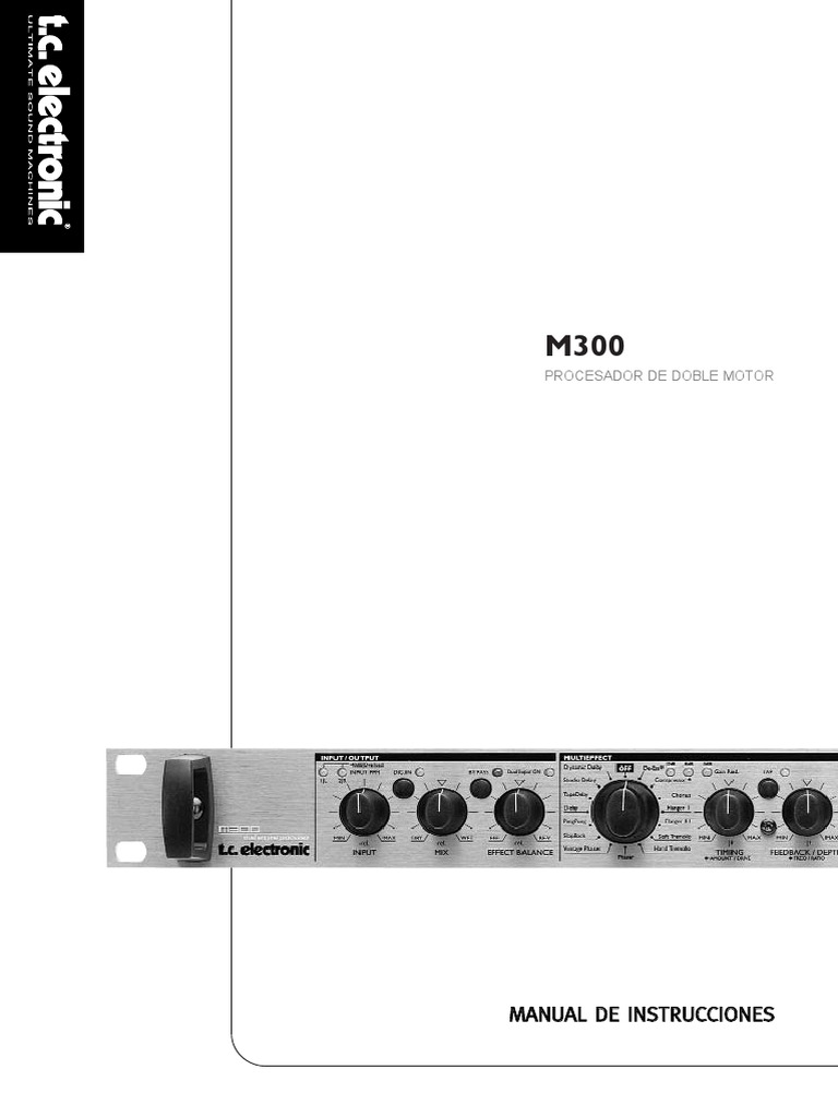 TC Electronic M300 エフェクター 完動品 マニュアル付属