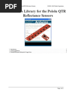 QTR Arduino Library