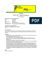 UT Dallas Syllabus For Nats2332.002.10s Taught by Homer Montgomery (Mont)