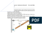 Lista de Exercício - ResMat - Engenharia Civil PDF