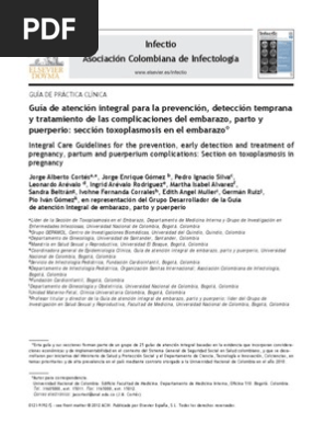2012 Guía De Atención Integral Para La Prevención Detección