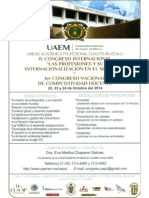 IV Congreso Internacional Las Profesiones y Su Internacionalización en El Siglo XXI Flyer PDF