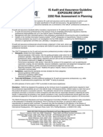 2202 Risk Assessment in Planning Exposure Draft Gdl 0913