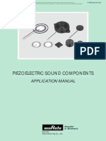 Piezoelectric Sound Components: Application Manual