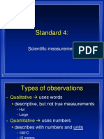Standard 4 Student Notes - Measurement