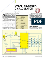 68139529 Micro Controller Based Scientific Calculator