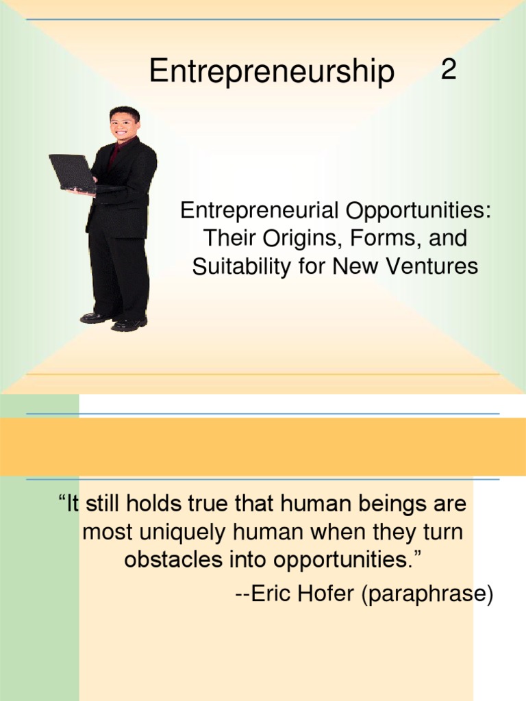 3420 PPS Chapter 2 | PDF | Entrepreneurship | Innovation