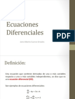 Clase 1, ecuaciones diferenciales