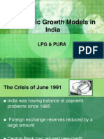 Economic Development Strategies - LPG and PURA Model