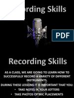 recording task small file