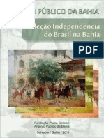Coleção Independência Do Brasil Na Bahia - Descrição Dos Documentos Custodiados Pelo Arquivo Públ PDF