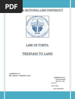Download Trespass to land by Shashi Ranjan SN242988209 doc pdf