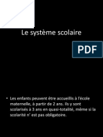65618 Le Systeme Scolaire Franais