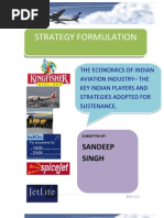 Download Final Project Report on Indian Aviation Industry by SANDEEP SINGH SN24299179 doc pdf