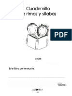 Cuadernillo Rimas Silabas PDF