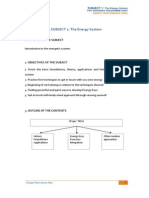 SUBJECT 1: The Energy System