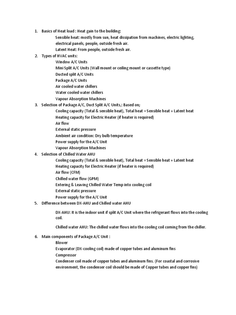 Hvac Questions Air Conditioning Hvac