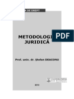 Curs ID Metodologie Juridica 2013