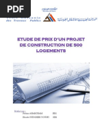 Rapport Etude de Prix PDF