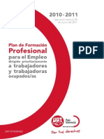 Plan Formacion 2010 11 PDF