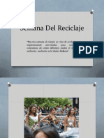 Semana Del Reciclaje