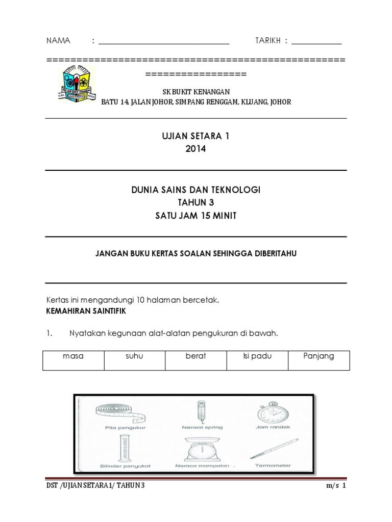 Soalan pentaksiran DST tahun 3-2013.docx